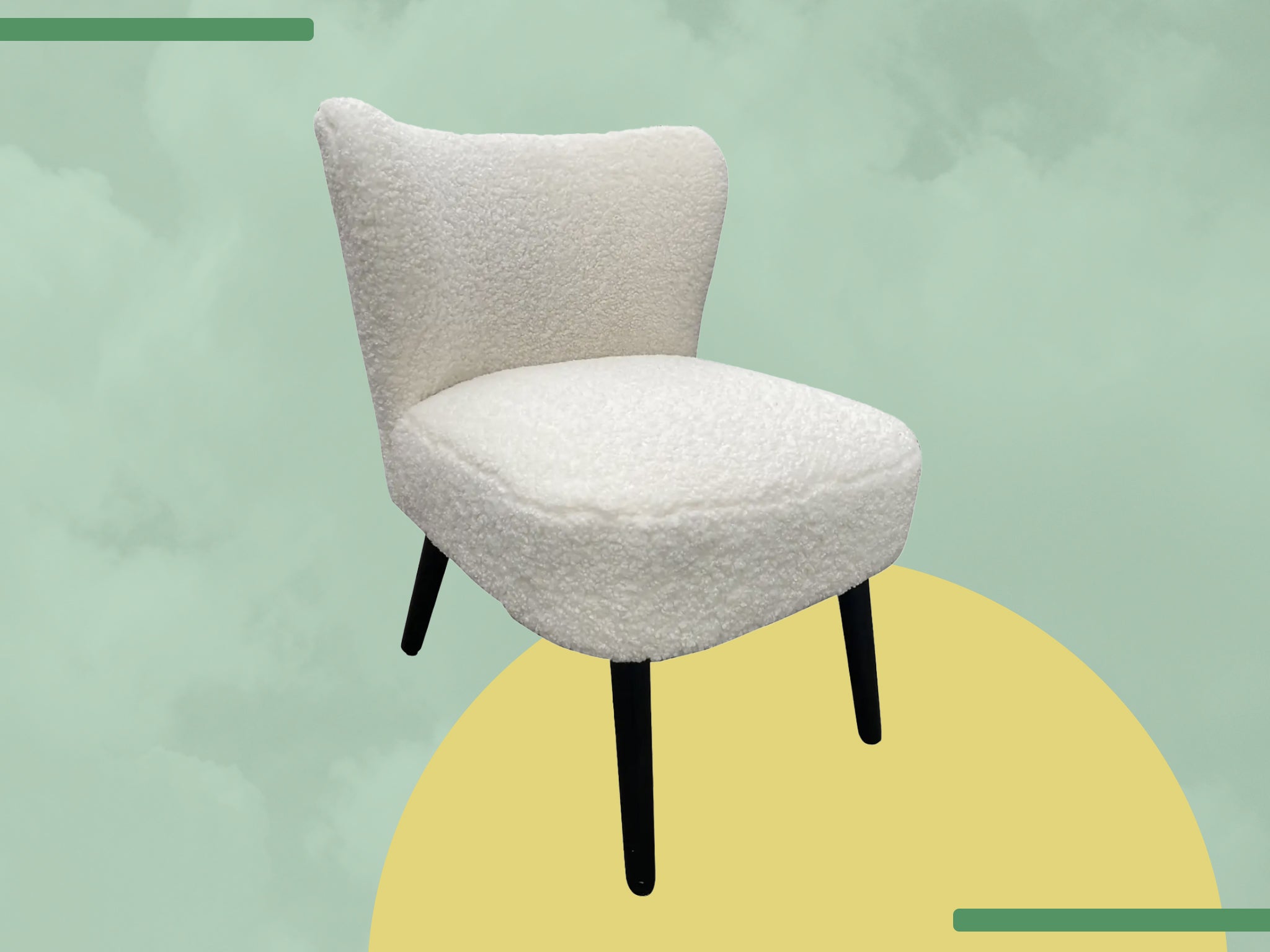 Homebase green chair hot sale